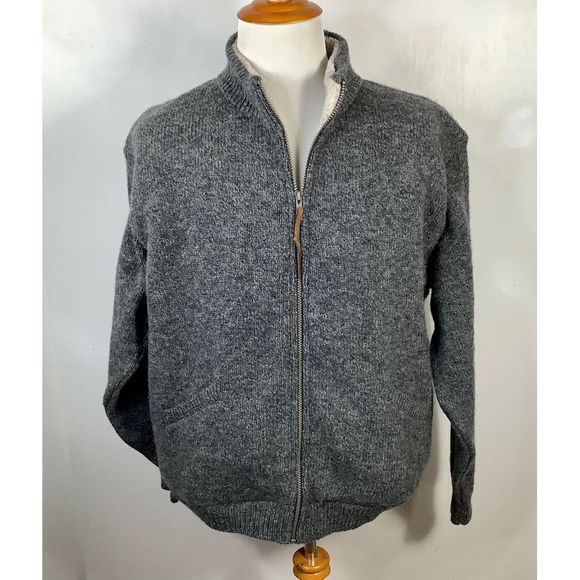 Eddie Bauer Other - NWT EDDIE BAUER Wool blend Fleece Cardigan USA